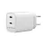 Gembird 2-port 45W USB fast charger White