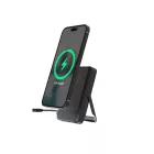 Gembird PB10-WPC15MS-01 10000mAh Wireless PowerBank Black