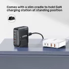 Unitek 70W Desktop GaN Charging Station Black