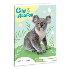   Füzet vonalas ARS UNA A/5 32 lapos 16-32 2.osztályos Cuki-Koala