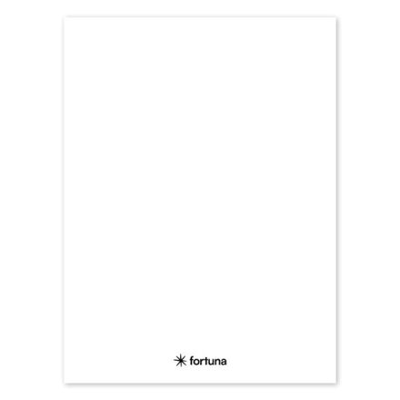 Füzet vonalas FORTUNA Monocolor A/4 32 lapos 81-32 fehér