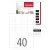 Etikett OPTIMA 32079 48,5x25,4 4000 címke/doboz 100 ív/doboz