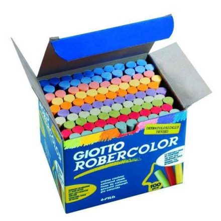 Táblakréta GIOTTO Robercolor színes kerek 100 darabos vegyes