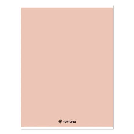 Füzet kockás FORTUNA Monocolor A/4 32 lapos 87-32 pasztell barack