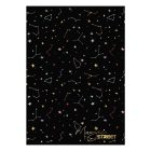 Füzet vonalas STREET A/4 54 lapos Black&Gold margóval