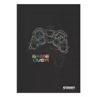 Füzet kockás STREET A/4 54 lapos Gaming