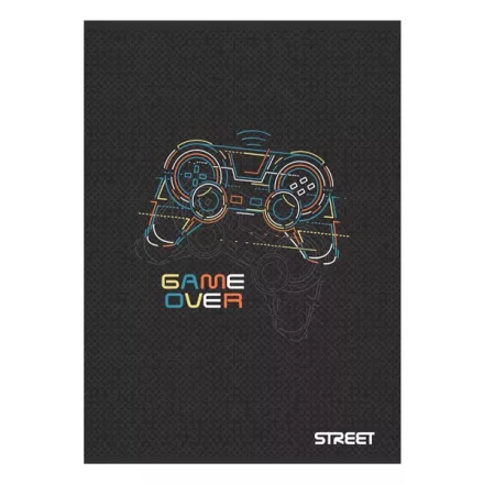 Füzet kockás STREET A/4 54 lapos Gaming