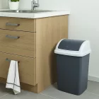 Szemetes billenő fedeles MAUL 24L fekete
