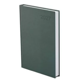 Határidőnapló VECTRALINE B/5 heti zöld műbőr 2027