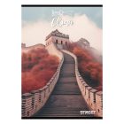 Füzet vonalas STREET A/4 54 lapos Travel