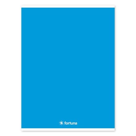 Füzet vonalas FORTUNA Monocolor A/4 32 lapos 81-32 kék