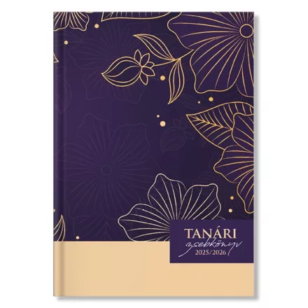 Tanári zsebkönyv PD CALENDAR papírborító A/5 Compass 2026-2027