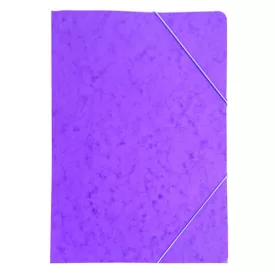 Gumis mappa A/4 prespán lila 345 g