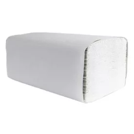   Kéztörlő hajtogatott VECTRALINE ("Z/V") 25x21 cm 2 rétegű 150 lap 100% cellulóz hófehér 20 csomag/doboz