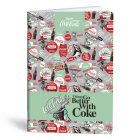 Füzet vonalas LIPAMILL A/4 40 lapos Coca-Cola