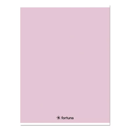 Füzet kockás FORTUNA Monocolor A/4 32 lapos 87-32 pasztell rózsaszín