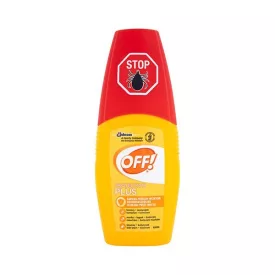   Rovarriasztó OFF! Protection Plus szúnyog- kullancs- és légyriasztó 100 ml pumpás folyadék