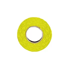   Árazószalag FORTUNA 22x12 mm perforált sárga 10 tekercs/csomag