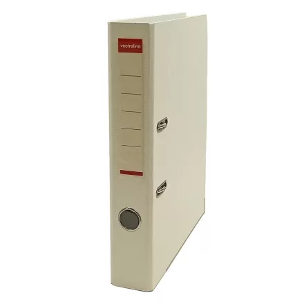 Iratrendező VECTRALINE A/4 50 mm élvédő sínnel fehér