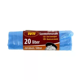 Szemeteszsák TUTI 20L 20 db/tekercs