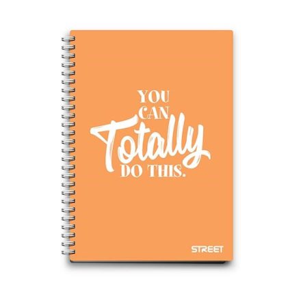 Spirálfüzet vonalas STREET A/5 70 lapos PP Neon