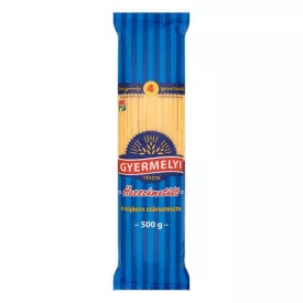 Száraztészta hosszúmetélt GYERMELYI 4 tojásos 500 g