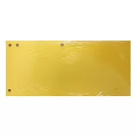 Elválasztócsík FORTUNA 105x235mm karton sárga 50 darabos