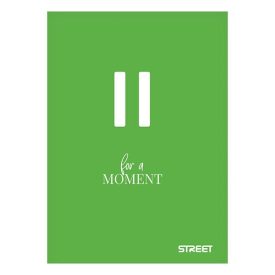 Füzet vonalas STREET A/4 42 lapos PP Neon