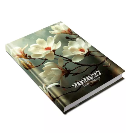 Tanári zsebkönyv REALSYSTEM papírborító A/5 heti magnólia 2026-2027