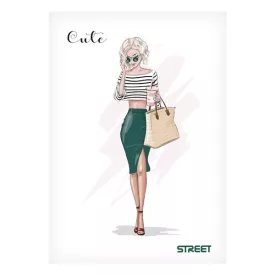 Füzet kockás STREET A/4 54 lapos Cute