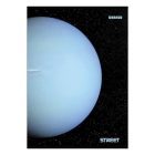 Füzet vonalas STREET A/4 54 lapos Planets margóval