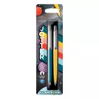 Golyóstoll PARKER Royal Jotter Glam rock 70 kék/sárga ezüst klipsz 2 darabos