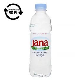 Ásványvíz szénsavmentes JANA 0,5L DRS