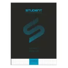 Füzet kockás ICO Student Black Prémium A/4 32 lapos
