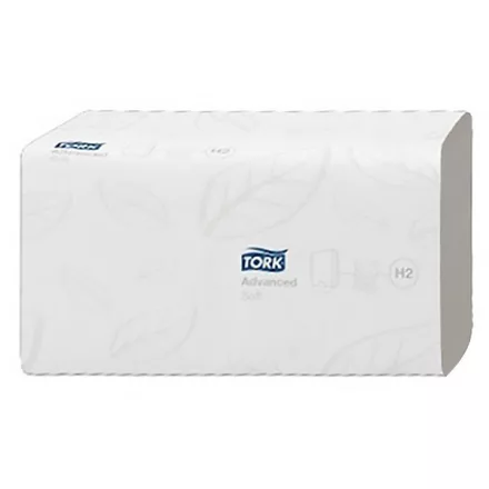Kéztörlő hajtogatott TORK Xpress Soft Multifold Advanced H2 21x25,5 cm 180 lapos fehér 2 rétegű 21 csomag/karton