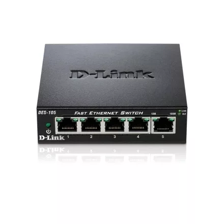 D-Link DGS-105/E 5 Port Gigabit Ethernet Switch