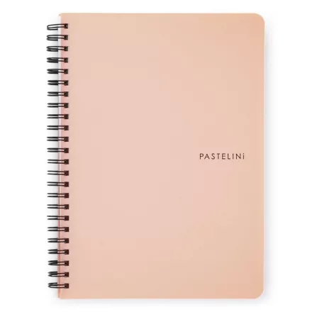 Spirálfüzet vonalas PASTELINI A/5 60 lapos barack
