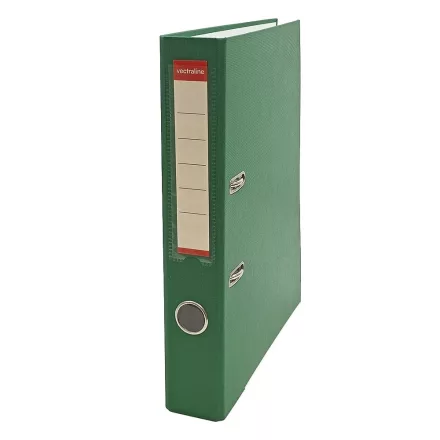 Iratrendező VECTRALINE A/4 50 mm élvédő sínnel zöld