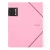 Gumis mappa PASTELINI PP A/4 pink