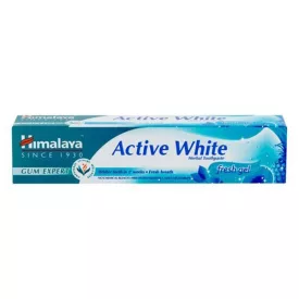   Fogkrém HIMALAYA Active White fogfehérítő és frissítő gyógynövényes 75ml
