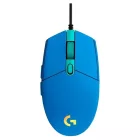 Egér vezetékes LOGITECH G102 LightSync USB 6 gombos 8000 DPI kék