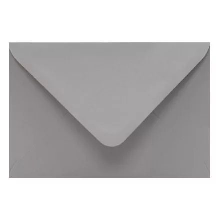 Boríték színes KASKAD LC/6 enyvezett 114x162mm 94 ezüst szürke 50 darabos