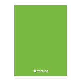  Füzet vonalas FORTUNA Monocolor A/5 32 lapos 21-32 4-8.osztályos zöld