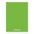 Füzet vonalas FORTUNA Monocolor A/5 32 lapos 21-32 4-8.osztályos zöld