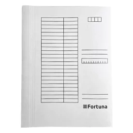 Gyorsfűző FORTUNA papír fehér