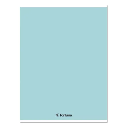 Füzet kockás FORTUNA Monocolor A/4 32 lapos 87-32  pasztell kék