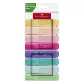   Szövegkiemelő készlet FABER-CASTELL 1546 Pastel 1-5mm 8 darabos
