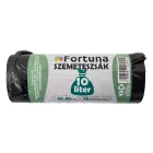 Szemeteszsák VECTRALINE 10L fekete 45x50 cm 20 darabos