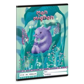   Füzet vonalas ARS UNA A/5 32 lapos 21-32 4-8.osztályos Mon Mignon