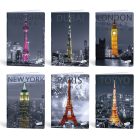 Füzet vonalas LIPAMILL A/4 40 lapos City attraction